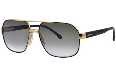 Carrera C-Flex 12/G/S RHL Sunglasses Men's Gold/Black/Green Gradient Lenses 60mm