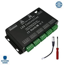 DMX Decoder 12 Channel DMX512 PWM RGB LED Controller Dimmer 12V-24V 60A 5A Per