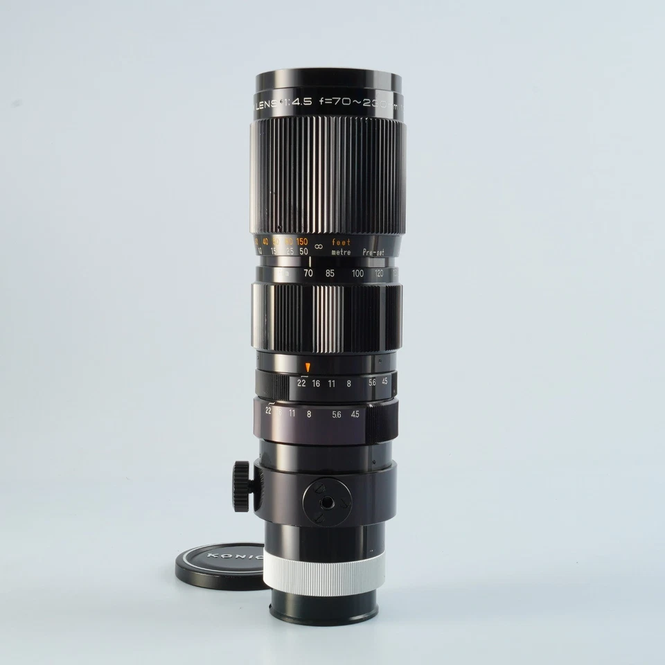 EXCELENTE lente zoom Konica HEXANON 70-230 mm F/4,5