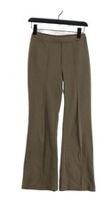 Uniqlo Women's Suit Trousers XS Green Viscose