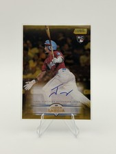 2025 Topps Stadium Club - Rookie Autographs Javier Sanoja #SCBA-JS Gold /50