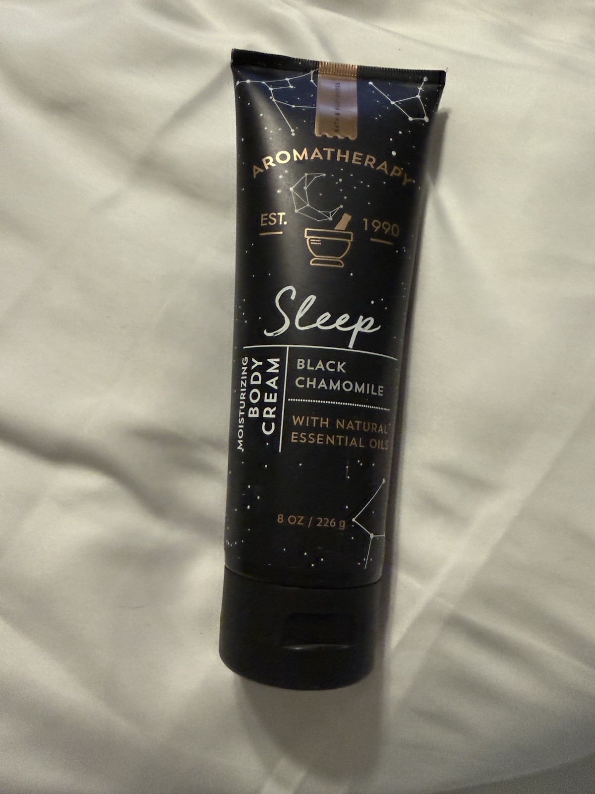 Bath & Body Works Aromatherapy Sleep Black Chamomile Body Cream 8 oz