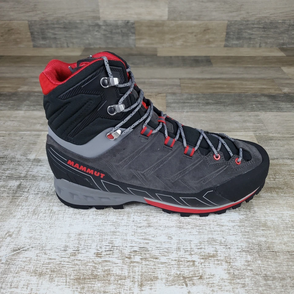 Mammut Kento Tour High GTX Herren Schuhe Gr. 9 Dark Titanium Spicy Wanderschuhe