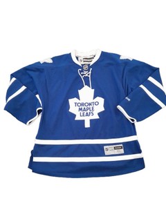 Reebok Toronto Maple Leafs NHL Jersey Blue Mens XL Preowned Good Condition