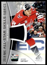 2019-20 SP Game Used 2019 NHL All-Star Skills Fabric John Carlson Washington