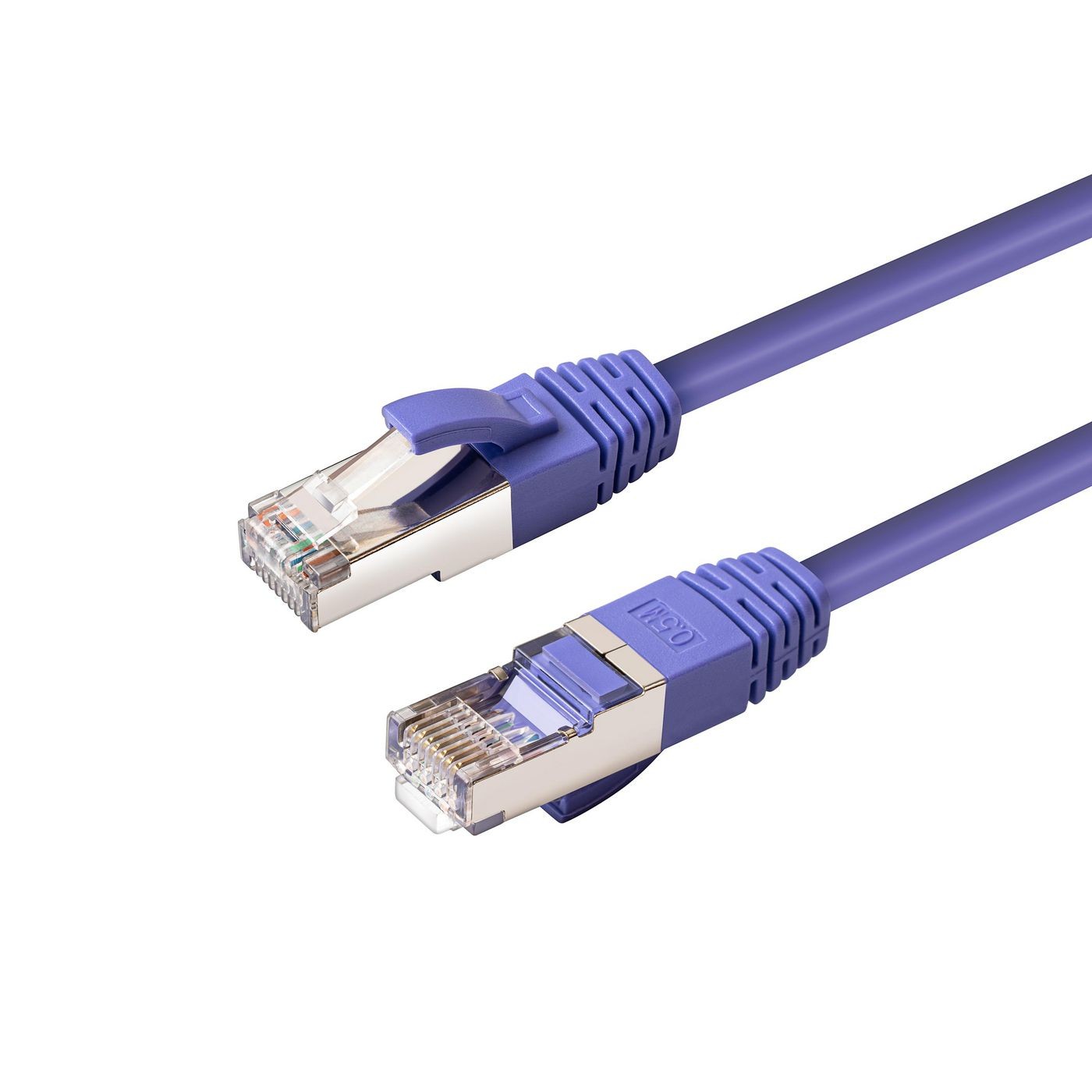 MicroConnect CAT6A S/FTP 15m Purple LSZH Network Cable