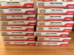Lot of (16) Pokemon First Partner Illustration Collection Series 2 Boxes SEALED