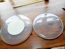 2 Used Drum Heads, 10 And 12 Inch.