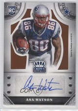 2014 Crown Royale Rookie Signatures Retail Bronze /149 Asa Watson #S-AW Auto 1v7