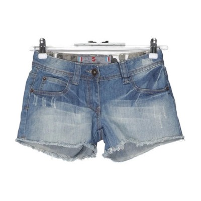 Calx, Jeans Shorts, Größe: 27, Blau, Einfarbig, Denim, Damen #YsN