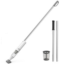 Cordless Pool Vacuum for Above Ground Pool & Inground Pool, Handheld Spa Clea...