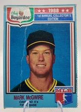 1988 Chef Boyardee #1 Mark McGwire