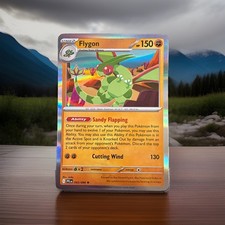 Flygon 053/094 Rare Phantasmal Flames Pokemon Holo Near Mint