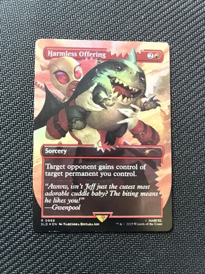 Harmless Offering #868 (Borderless Foil) - Mtg: Secret Lair Drop | eBay