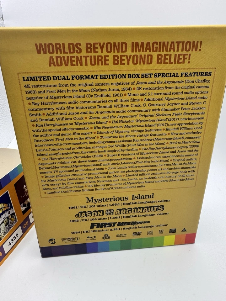 The Wonderful Worlds of Ray Harryhausen Volume Two 1961-1966 BluRay Rare - Image 4 of 4