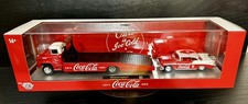 M2 Machines 2026 Coca-cola Set 1958 Chevy Spartan Lcf 1956 Chevy Bel Airnew.