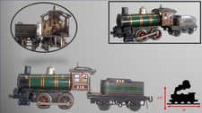 Early version 1900-1905 Bing 210 Clockwork Locomotive