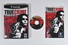 True Crime: Streets of L.A. Nintendo GameCube Complete CIB Mint Disc