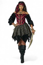Brand New Glimmering Sea Pirate Adult Costume