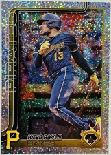 2025 Topps Series 1 Celebration Ke’Bryan Hayes Confetti Parallel #248 Pirates