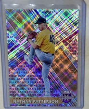 2019 PANINI ELITE EXTRA EDITION NATHAN PATTERSON #180 PURPLE ASPIRATIONS /250