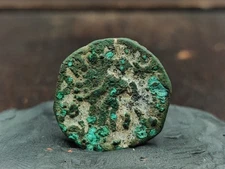 Ancient 1 tetradrachm 80-100 kushan empire (60-375) bronze vima takto  cn-3y