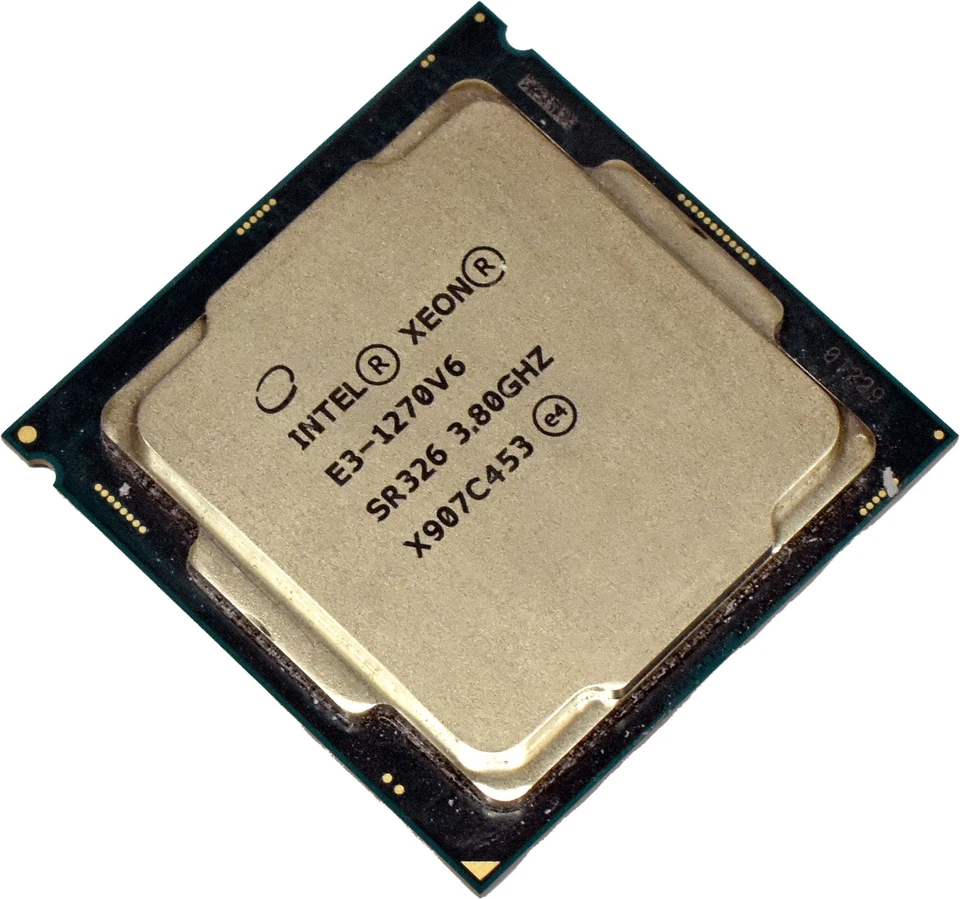 Intel Xeon Processor E3-1270 V6 Quad-Core 3.80GHz 8MB Cache FCLGA1151 SR326 - Bild 3 von 4