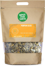 Wholefood Earth 500g Pumpkin Seeds | GMO Free | Natural | High in Fibre & Pro... 23.94 per kilo