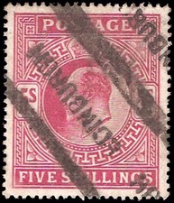 Great Britain #140 Used Edinburgh, Scotland cancel
