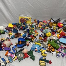 Huge Lot Of Vintage McDonalds Burger King Happy Meal Toys 10 Pounds Of Toys