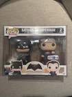 Funko Pop Batman vs. Superman 2 Pack Toys R Us Exclusive In Protector