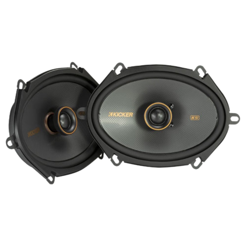 Open Box Kicker KS-Series 51KSC6804 6x8" 2-Way Coaxial Speak