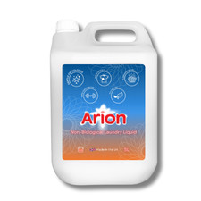 Arion Non-Biological Liquid Laundry Detergent for Washing Clothes 1x5L 3.30 per litre
