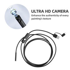8 LED Lights Endoscope Inspection Camera Flexible Rigid Snake Inspection Camera