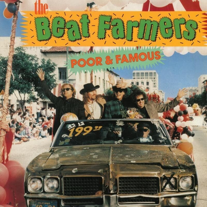 12 альбомов Beat Farmers Poor & Famous (винил) (ИМПОРТ из Великобритании)
