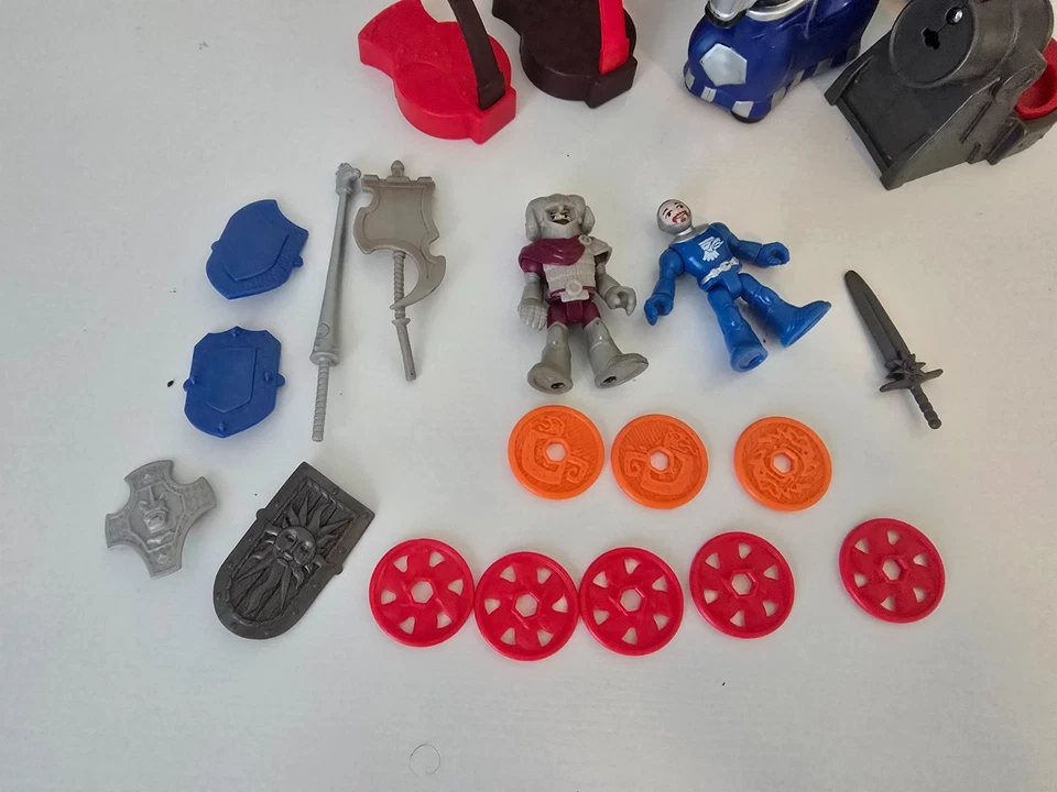 LOTE DE ACCESORIOS DE JUGUETE CASTILLO GARRA ÁGUILA PRECIO PESCADOR IMAGINEXT Foto 2 de 4