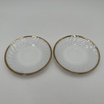 Replacement Anchor Hocking Fire King White Milk Glass Coffee Cup Dish