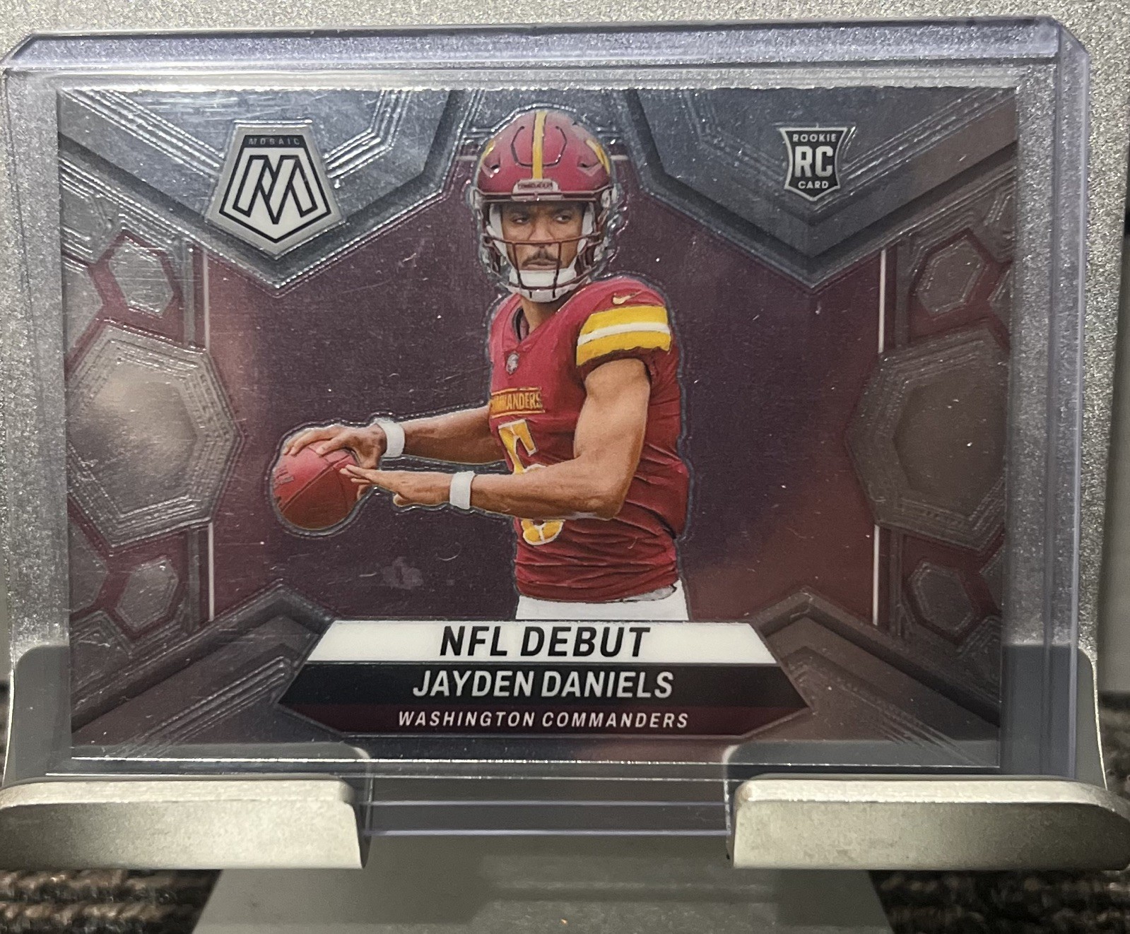 2024 Panini Mosaic - NFL Debut Jayden Daniels #272 Silver Prizm (RC)
