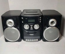 NAXA NPB-426 Portable CD Player AM/FM Stereo Radio, Cassette Player/Recorder