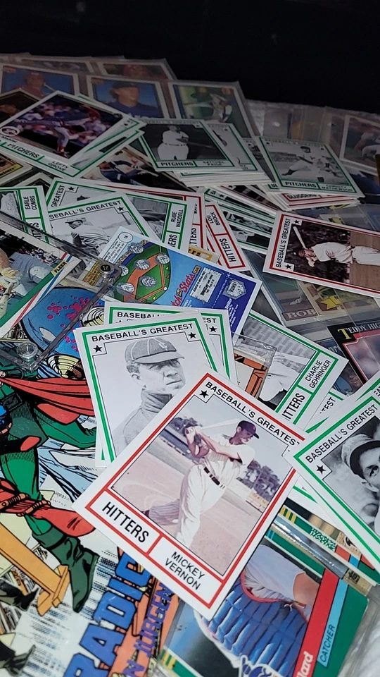 Colección de tarjetas coleccionables de béisbol Foto 2 de 4