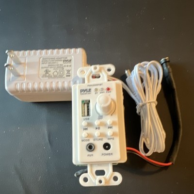 Pyle PWA25WIFIBT Desktop Audio Amplifier Bluetooth WiFi USB AUX White
