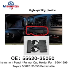 Front Panel Cup Holder Drink Center Dash Pull Out Retractable For Toyota 4runner