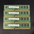 Samsung 16GB (4x4GB) DDR3 RAM PC3-12800U 1600MHz 1Rx8 Non-ECC Memory Desktop PC