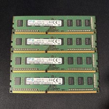 Samsung 16GB 4x4GB DDR3 RAM PC3-12800U 1600MHz 1Rx8 Non-ECC Memory Desktop PC
