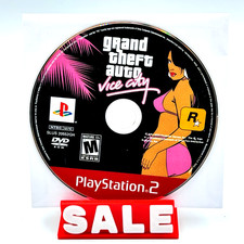 Grand Theft Auto: Vice City Sony PlayStation 2 PS2 2002 - Authentic Tested