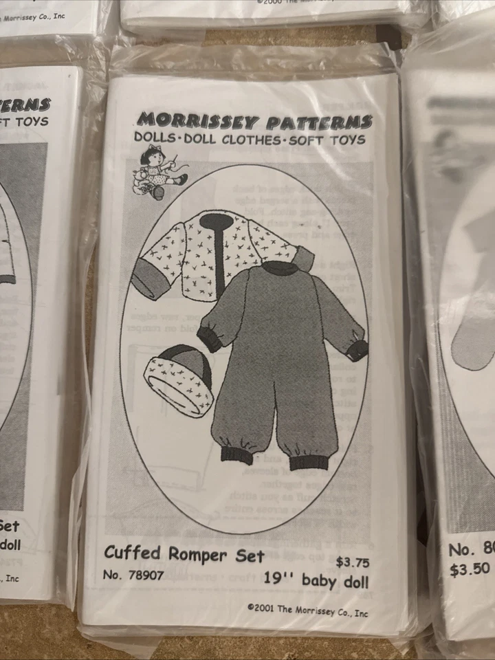 Morrissey Patterns NEW 19" DOLL CLOTHES Lot 1 - Image 4 of 4