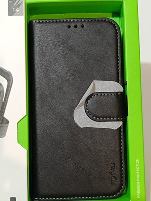 Rixus Wallet Case schwarz für iPhone 14