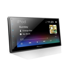 Pioneer DMH130BT 6.8" Capacitive Touchscreen Double Din, Bluetooth, Backup