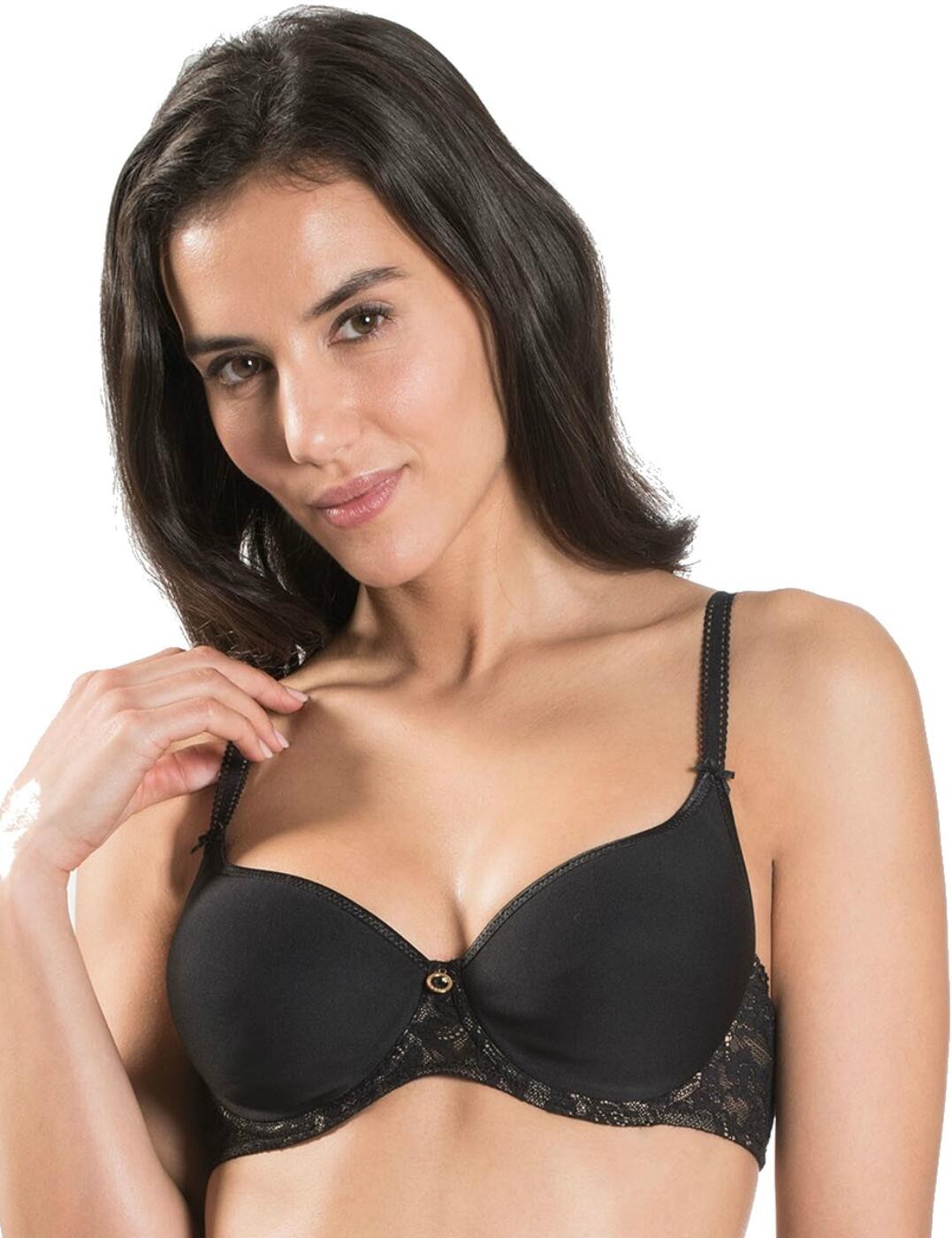 34G Aubade Rosessence Bra Spacer Tee Underwired Luxury Womens Lingerie HK09-02