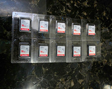 SanDisk Ultra 16GB SDHC Memory Card Class 10 High Speed - Lot of 10
